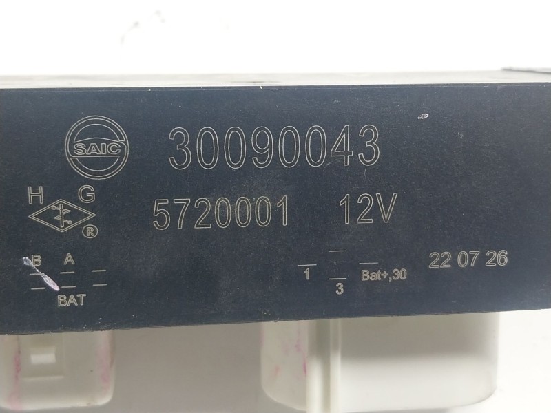 Recambio de modulo electronico para mg mg zs suv 1.5 vti referencia OEM IAM  30090043 