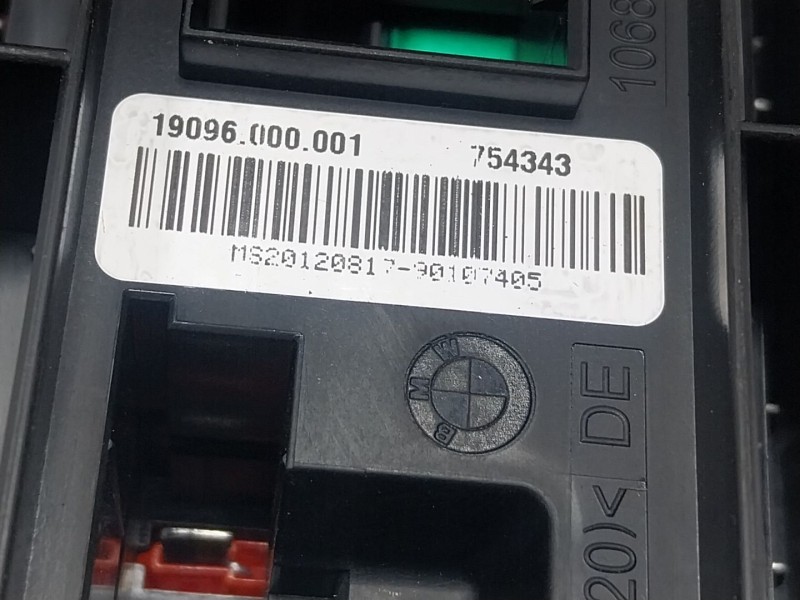 Recambio de caja reles / fusibles para bmw 3 (f30, f80) 320 d referencia OEM IAM 61149224866 922487904 