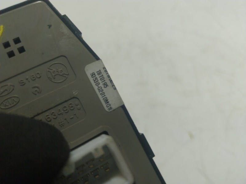 Recambio de mando retrovisor para hyundai ioniq (ae) 1.6 gdi hybrid referencia OEM IAM  93530G2010MGS 