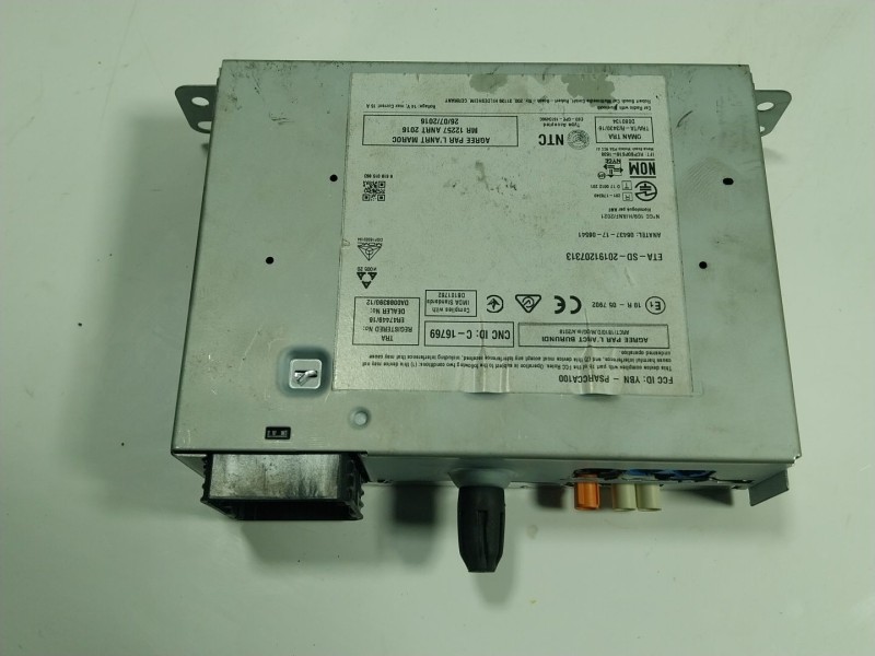 Recambio de sistema audio / radio cd para peugeot 208 (p2) 1.2 puretech referencia OEM IAM 1684981680 9841575880 