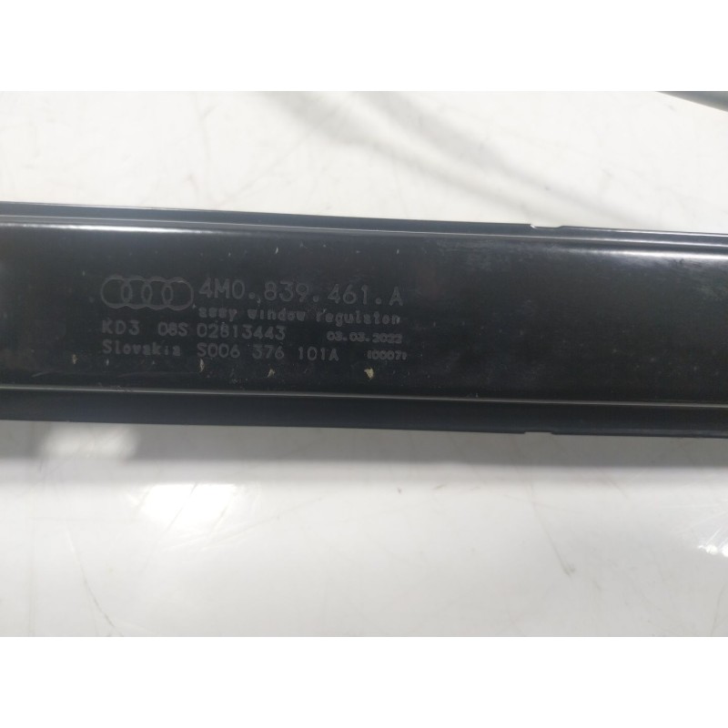 Recambio de elevalunas trasero izquierdo para audi q7 4mg 3.0 v6 24v tdi referencia OEM IAM 4M0839461A 4M0839461A 