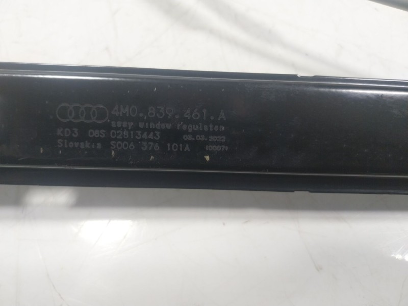 Recambio de elevalunas trasero izquierdo para audi q7 4mg 3.0 v6 24v tdi referencia OEM IAM 4M0839461A 4M0839461A 