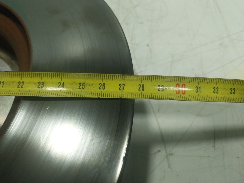 Recambio de disco freno delantero para seat ibiza v (kj1, kjg) 1.0 tsi referencia OEM IAM 2Q0615301H  