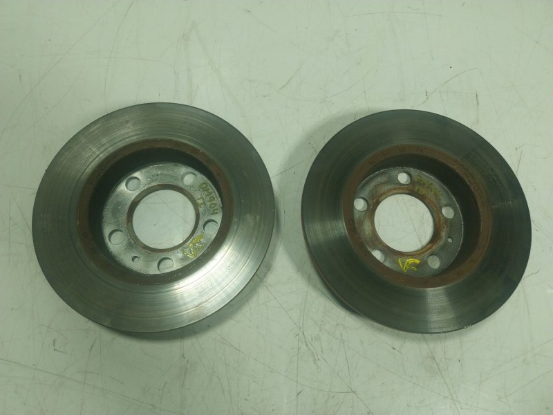 Recambio de disco freno trasero para seat ibiza v (kj1, kjg) 1.0 tsi referencia OEM IAM 2Q0615601H  