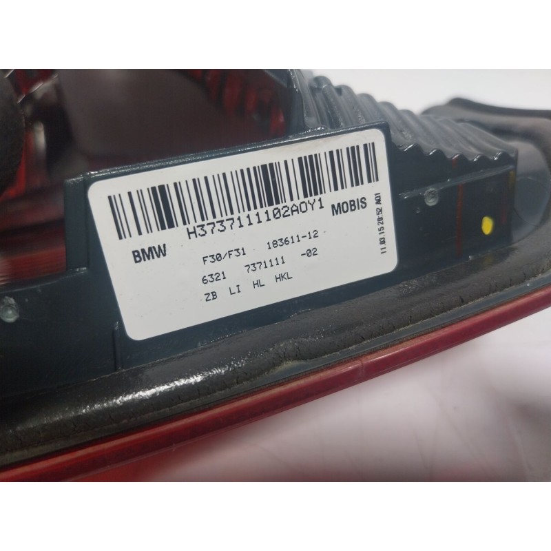 Recambio de piloto trasero izquierdo interior para bmw 3 touring (f31) 316 d referencia OEM IAM 63217372793 18361112 