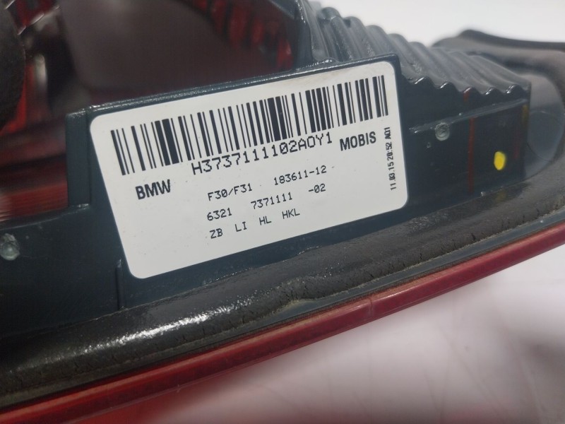 Recambio de piloto trasero izquierdo interior para bmw 3 touring (f31) 316 d referencia OEM IAM 63217372793 18361112 