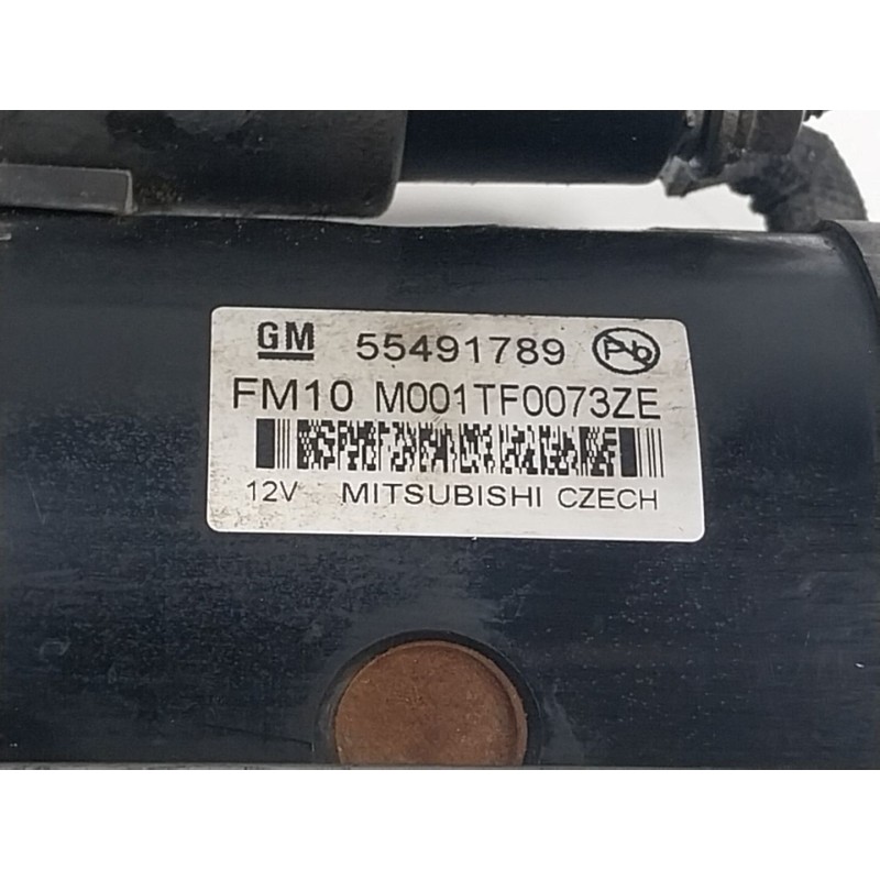 Recambio de motor arranque para opel astra k (b16) 1.6 cdti (68) referencia OEM IAM 55491473 55491789 
