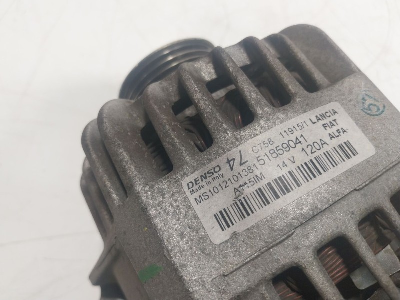 Recambio de alternador para ford ka (ru8) 1.2 referencia OEM IAM 1719539 51859041 