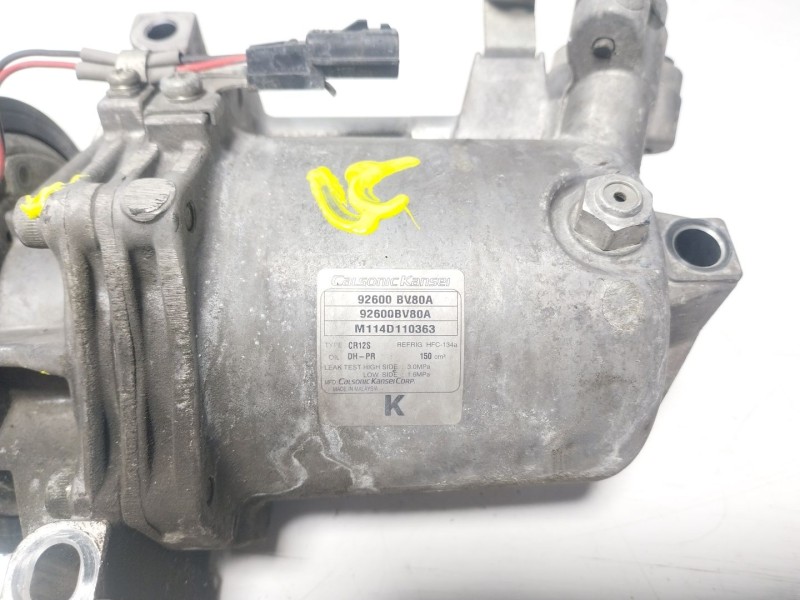 Recambio de compresor aire acondicionado para nissan juke (f15) 1.2 16v cat referencia OEM IAM  92600BV80A 
