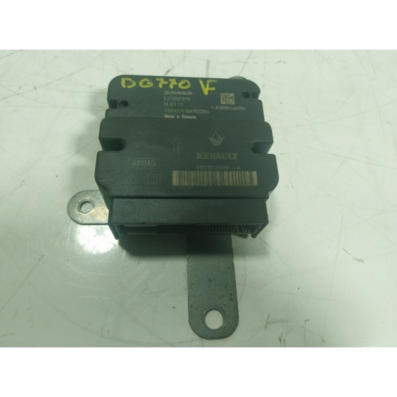 Recambio de centralita airbag para renault clio iv 1.5 dci diesel fap referencia OEM IAM  985101389R 