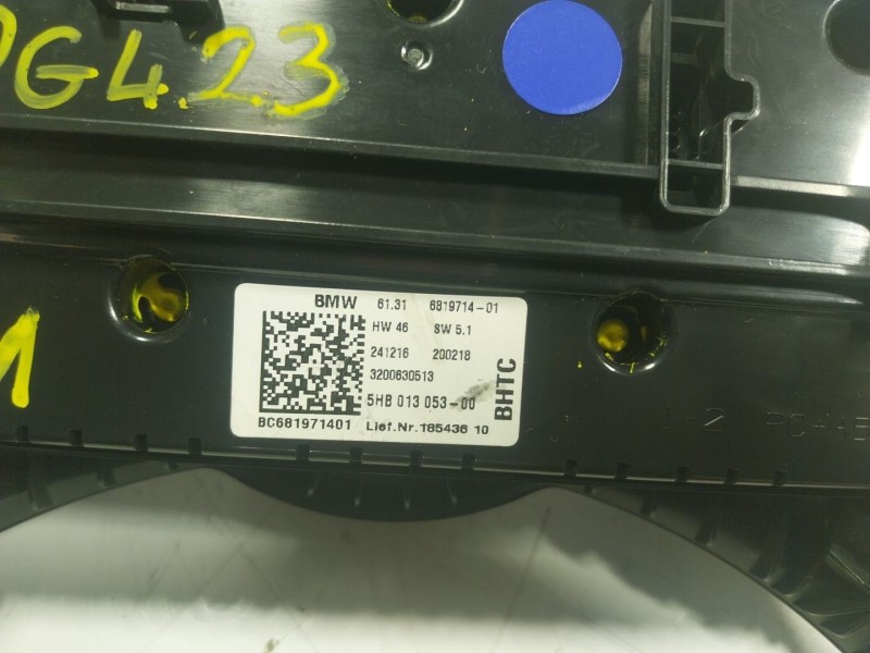 Recambio de mando climatizador para mini mini 5-trg. (f55) cooper d referencia OEM IAM  5HB01305300 