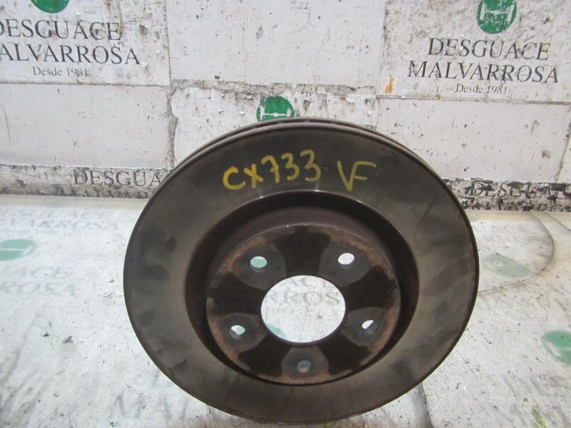 Recambio de disco freno delantero para nissan qashqai (j10) tekna referencia OEM IAM 40206JD00A  