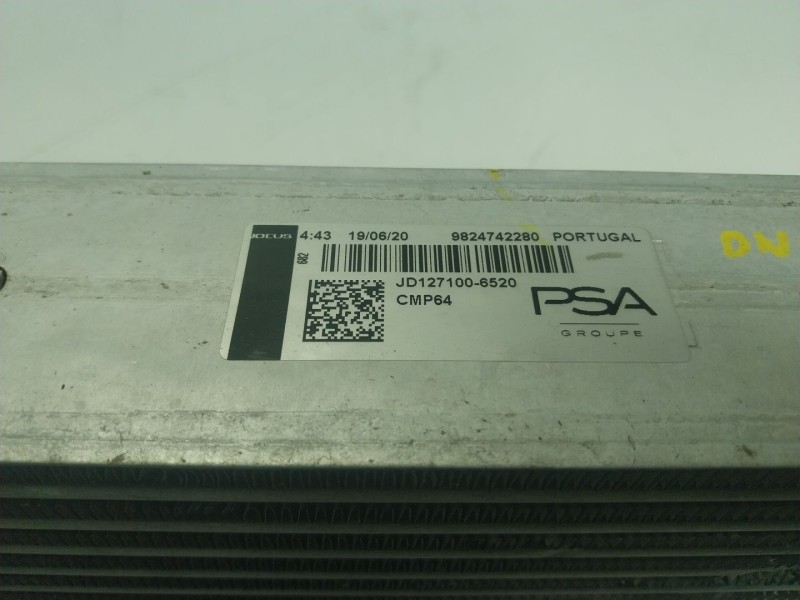 Recambio de intercooler para opel corsa f (p2jo) 1.2 (68) referencia OEM IAM  JD1271006520 