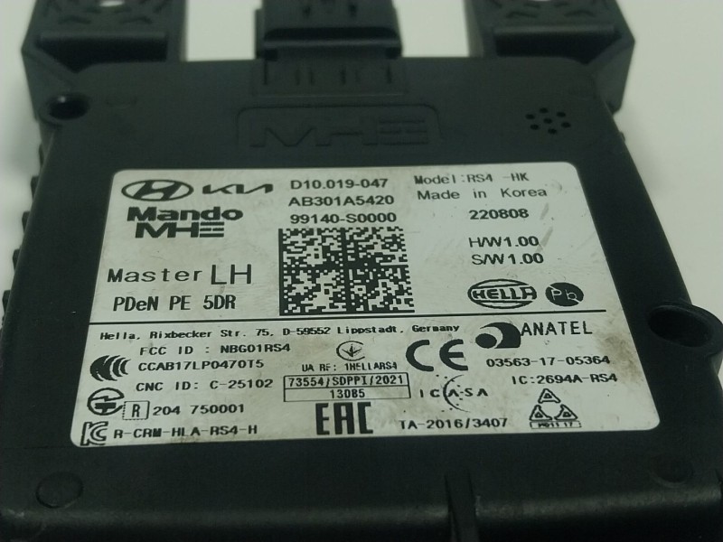 Recambio de modulo electronico para hyundai i30 (pde, pd, pden) 2.0 n referencia OEM IAM  99140S0000 