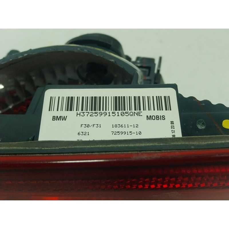 Recambio de piloto trasero izquierdo interior para bmw 3 (f30, f80) 320 d referencia OEM IAM 63217372793 725991510 