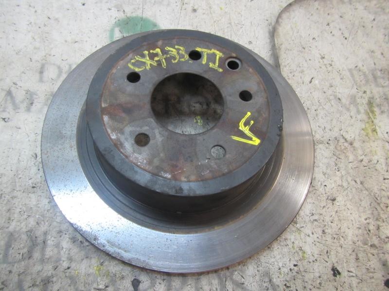 Recambio de disco freno trasero para nissan qashqai (j10) tekna referencia OEM IAM 43206JD00A  