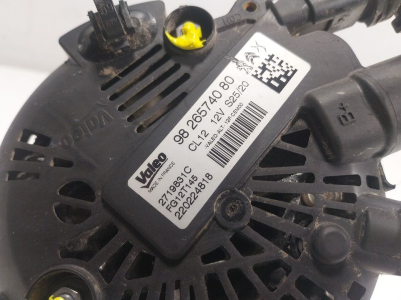 Recambio de alternador para opel corsa f (p2jo) 1.2 (68) referencia OEM IAM  9826574080 