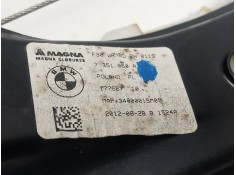 Recambio de elevalunas trasero derecho para bmw 3 (f30, f80) 320 d referencia OEM IAM 51357281888 73510650A  2