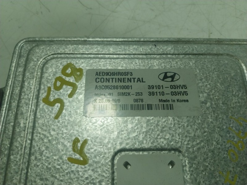 Recambio de centralita motor uce para hyundai ioniq (ae) 1.6 gdi hybrid referencia OEM IAM  3910103HV5 