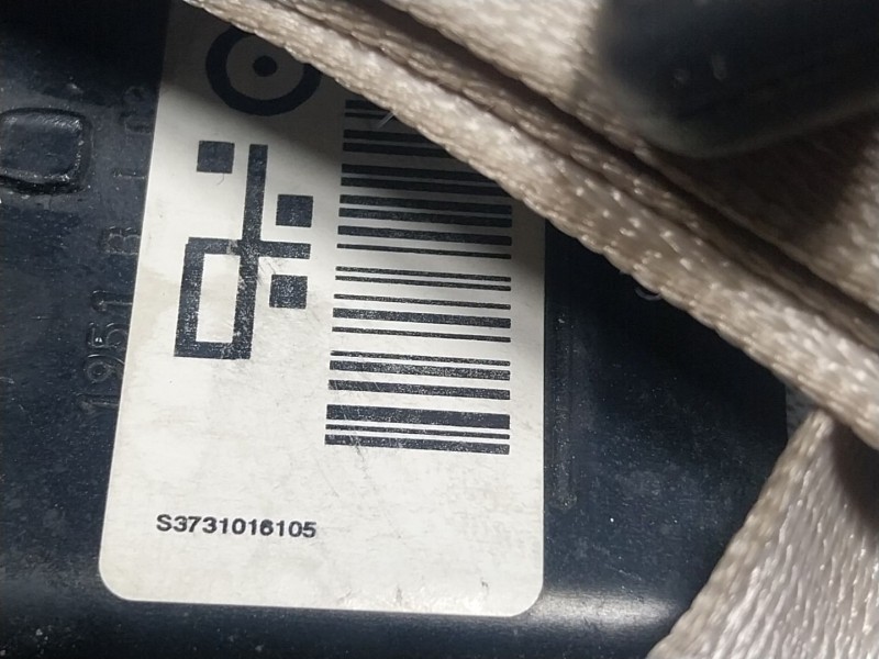 Recambio de cinturon seguridad trasero izquierdo para bmw 3 (f30, f80) 320 d referencia OEM IAM 72117310161 3731016105 