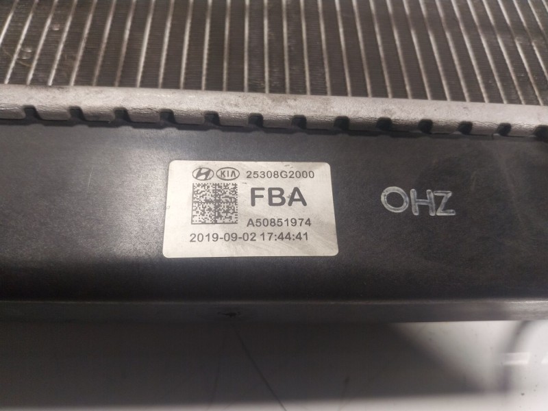 Recambio de radiador agua para hyundai ioniq (ae) 1.6 gdi hybrid referencia OEM IAM  25308G2000 