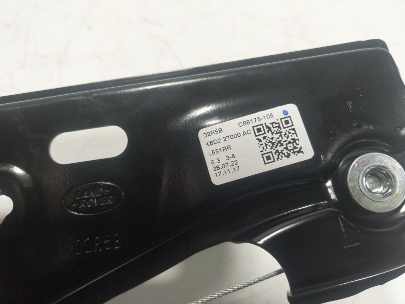 Recambio de elevalunas trasero derecho para land rover range rover evoque referencia OEM IAM LR114597 K8D227000AC 