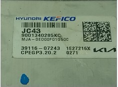 Recambio de centralita motor uce para kia picanto iii (ja) 1.0 referencia OEM IAM  3911607243  2