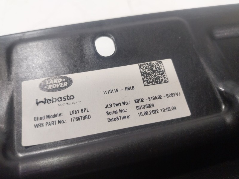 Recambio de bandeja trasera para land rover range rover evoque referencia OEM IAM LR156372 K8D2519A02BC8PVJ 