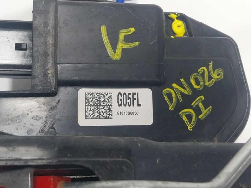 Recambio de cerradura puerta delantera izquierda para kia picanto iii (ja) 1.0 referencia OEM IAM  81310G6050 