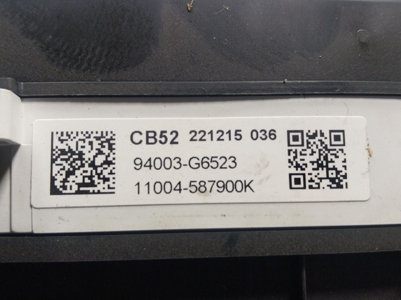 Recambio de cuadro instrumentos para kia picanto iii (ja) 1.0 referencia OEM IAM  94003G6523 