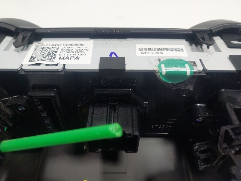 Recambio de mando climatizador para kia picanto iii (ja) 1.0 referencia OEM IAM  97250G6AP0 