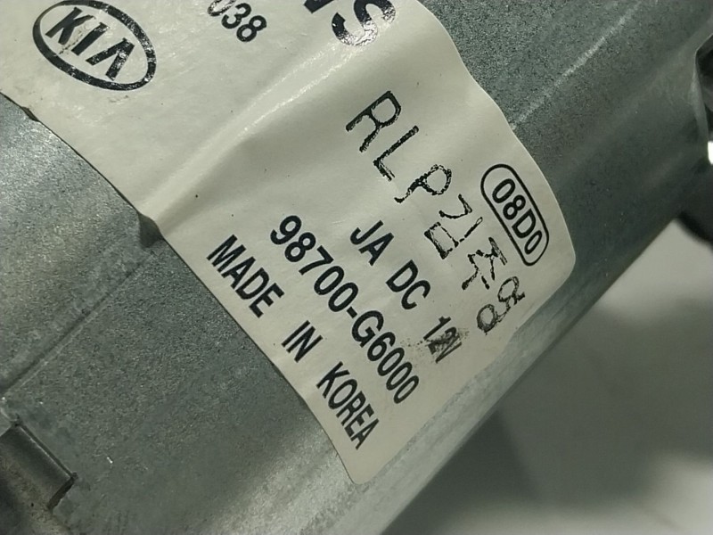 Recambio de motor limpia trasero para kia picanto iii (ja) 1.0 referencia OEM IAM  98700G6000 