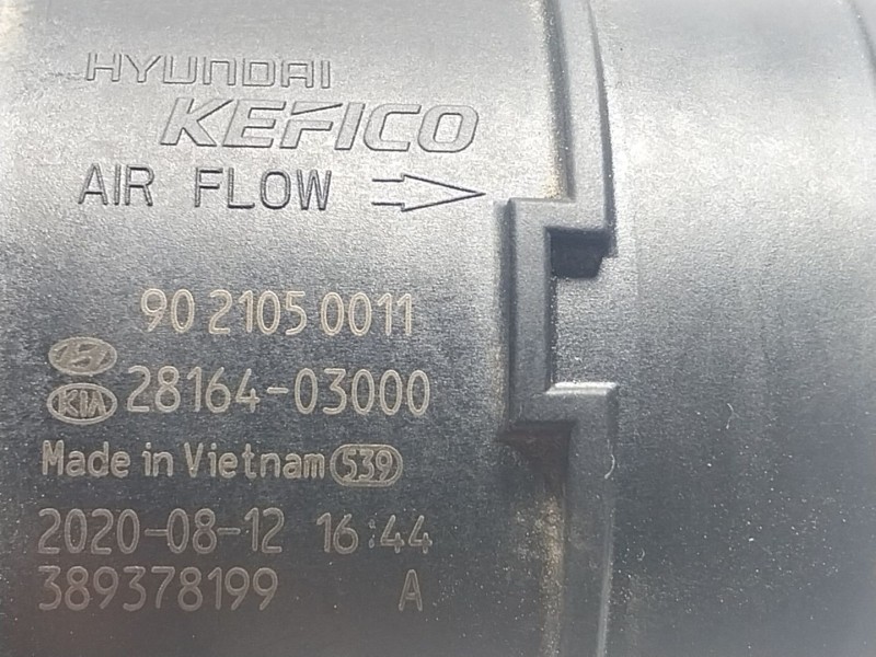 Recambio de caudalimetro para hyundai kona (os, ose, osi) 1.6 gdi hybrid referencia OEM IAM  2816403000 