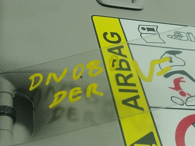 Recambio de parasol derecho para hyundai kona (os, ose, osi) 1.6 gdi hybrid referencia OEM IAM   