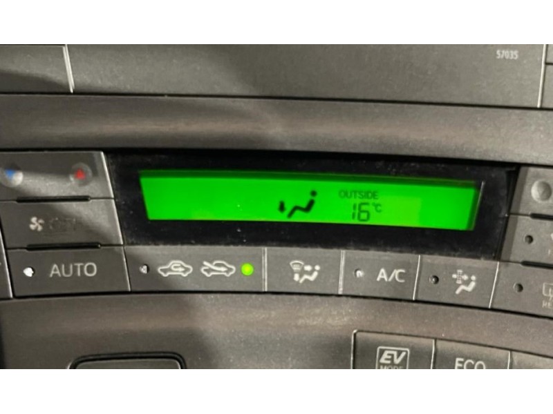 Recambio de mando climatizador para toyota prius (_w3_) 1.8 hybrid (zvw3_) referencia OEM IAM  75D726 