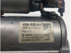 Recambio de motor arranque para audi a1 sportback (8xa, 8xf) 1.0 tfsi referencia OEM IAM 02M911024J 02M911024  2