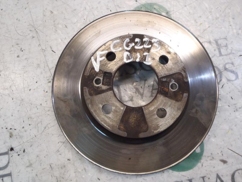 Recambio de disco freno delantero para fiat nuova 500 (150) lounge referencia OEM IAM   