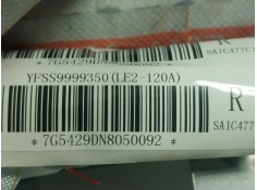 Recambio de airbag cortina delantero derecho para mg mg zs suv 1.5 vti referencia OEM IAM  7G5429DN8050092  2