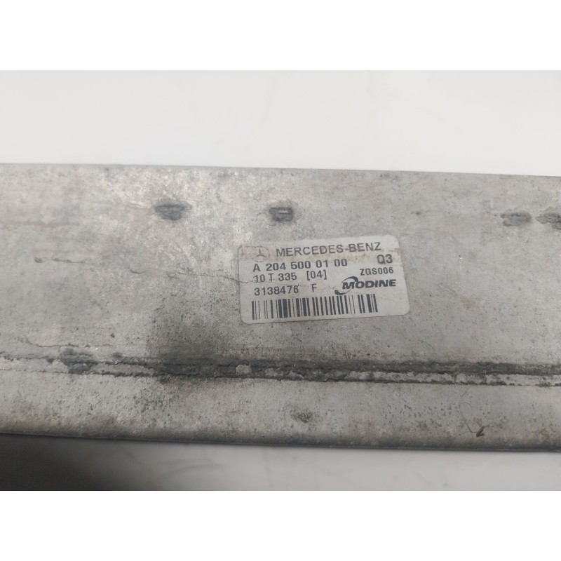 Recambio de intercooler para mercedes-benz clase c (w204) c 220 cdi (204.008) referencia OEM IAM A2045000100 A2045000100 