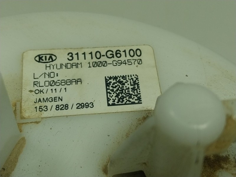 Recambio de aforador para kia picanto iii (ja) 1.0 referencia OEM IAM  31110G6100 