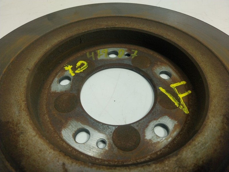 Recambio de disco freno trasero para hyundai ioniq (ae) 1.6 gdi hybrid referencia OEM IAM   