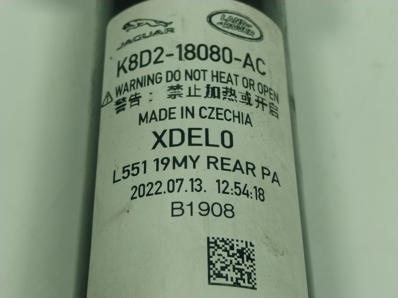 Recambio de amortiguador trasero derecho para land rover range rover evoque referencia OEM IAM LR154812 K8D218080 