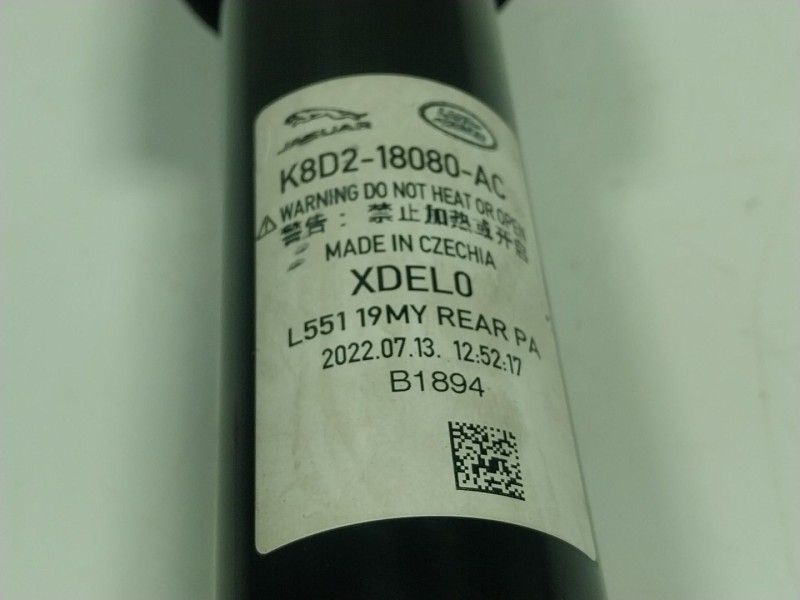 Recambio de amortiguador trasero izquierdo para land rover range rover evoque referencia OEM IAM LR154812 K8D218080 