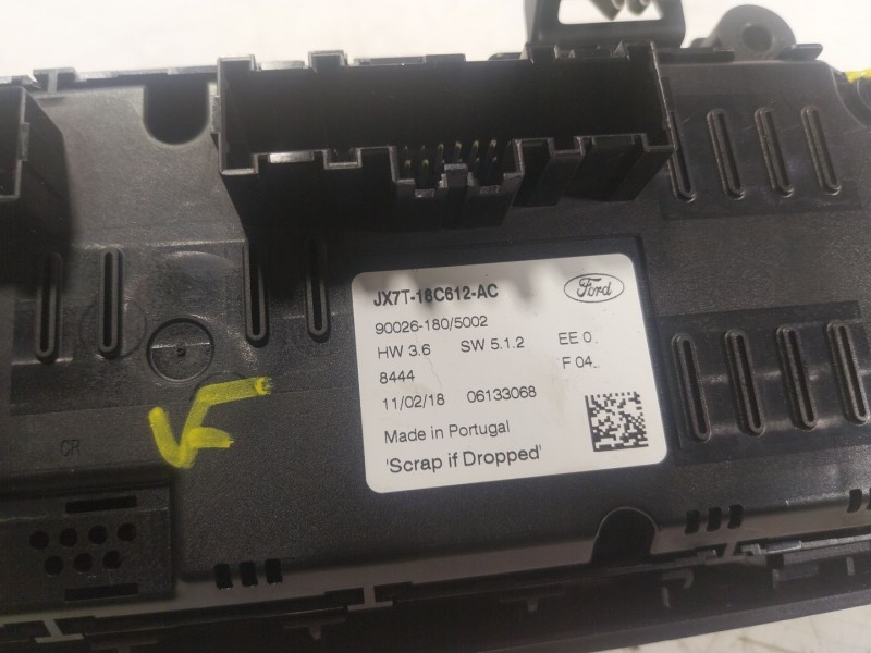 Recambio de mando climatizador para ford focus iv (hn) 1.0 ecoboost referencia OEM IAM 2470622 JX7T18C612AC 