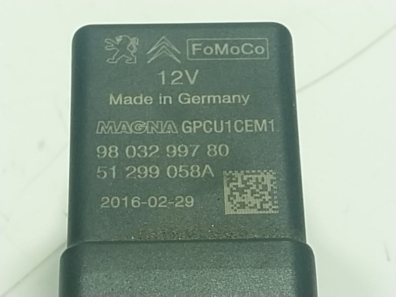 Recambio de modulo electronico para peugeot 508 i (8d_) 1.6 bluehdi 120 referencia OEM IAM  9803299780 