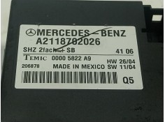 Recambio de modulo electronico para mercedes-benz clase r (w251) 3.0 cdi cat referencia OEM IAM  A2118782026  2