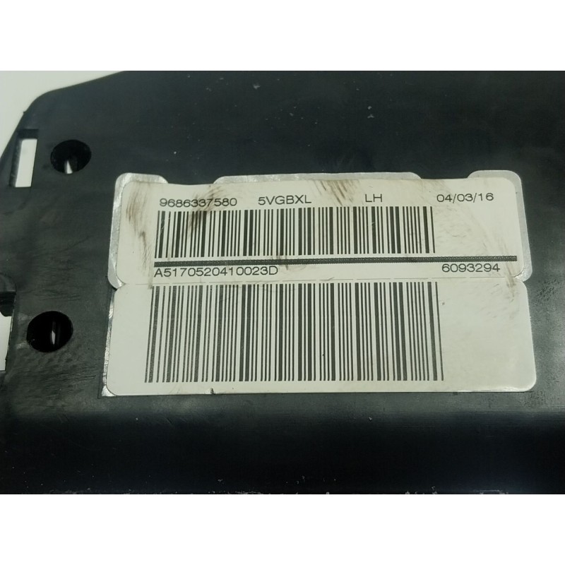 Recambio de airbag delantero izquierdo para peugeot 508 i (8d_) 1.6 bluehdi 120 referencia OEM IAM  9686337580 