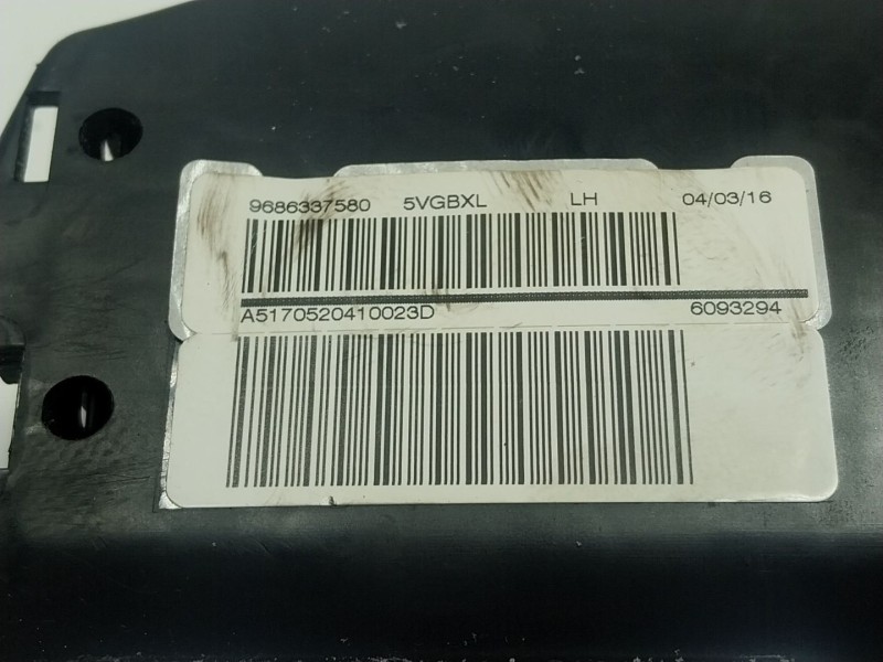 Recambio de airbag delantero izquierdo para peugeot 508 i (8d_) 1.6 bluehdi 120 referencia OEM IAM  9686337580 