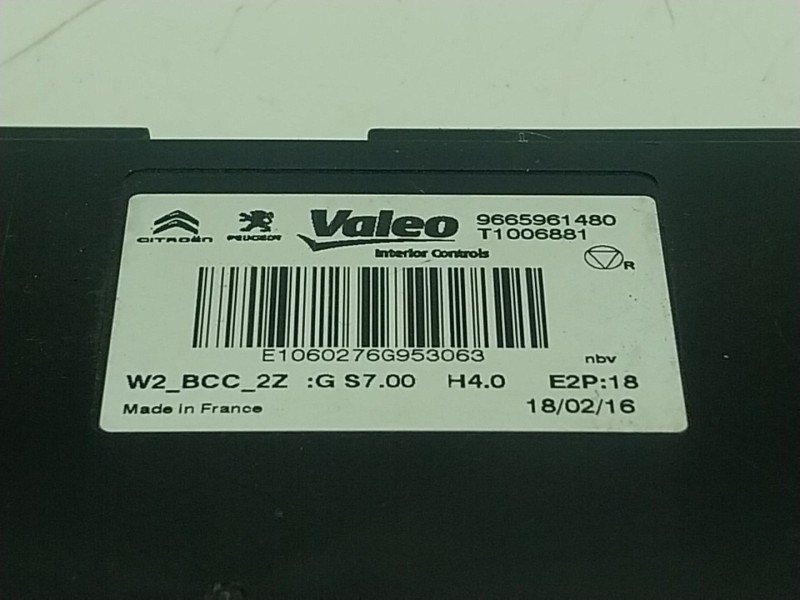 Recambio de modulo electronico para peugeot 508 i (8d_) 1.6 bluehdi 120 referencia OEM IAM  9665961480 