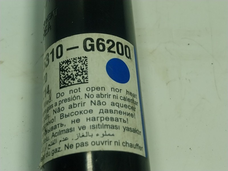 Recambio de amortiguador trasero izquierdo para kia picanto iii (ja) 1.0 referencia OEM IAM  55310G200 